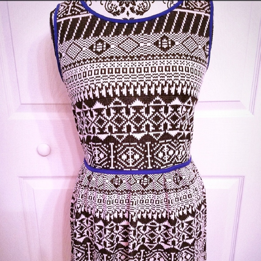 Fun aztec print dress